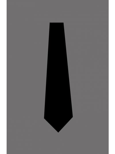 Black Long Tie